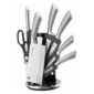 Rosenberg 8 PCS Knife Set - Silver